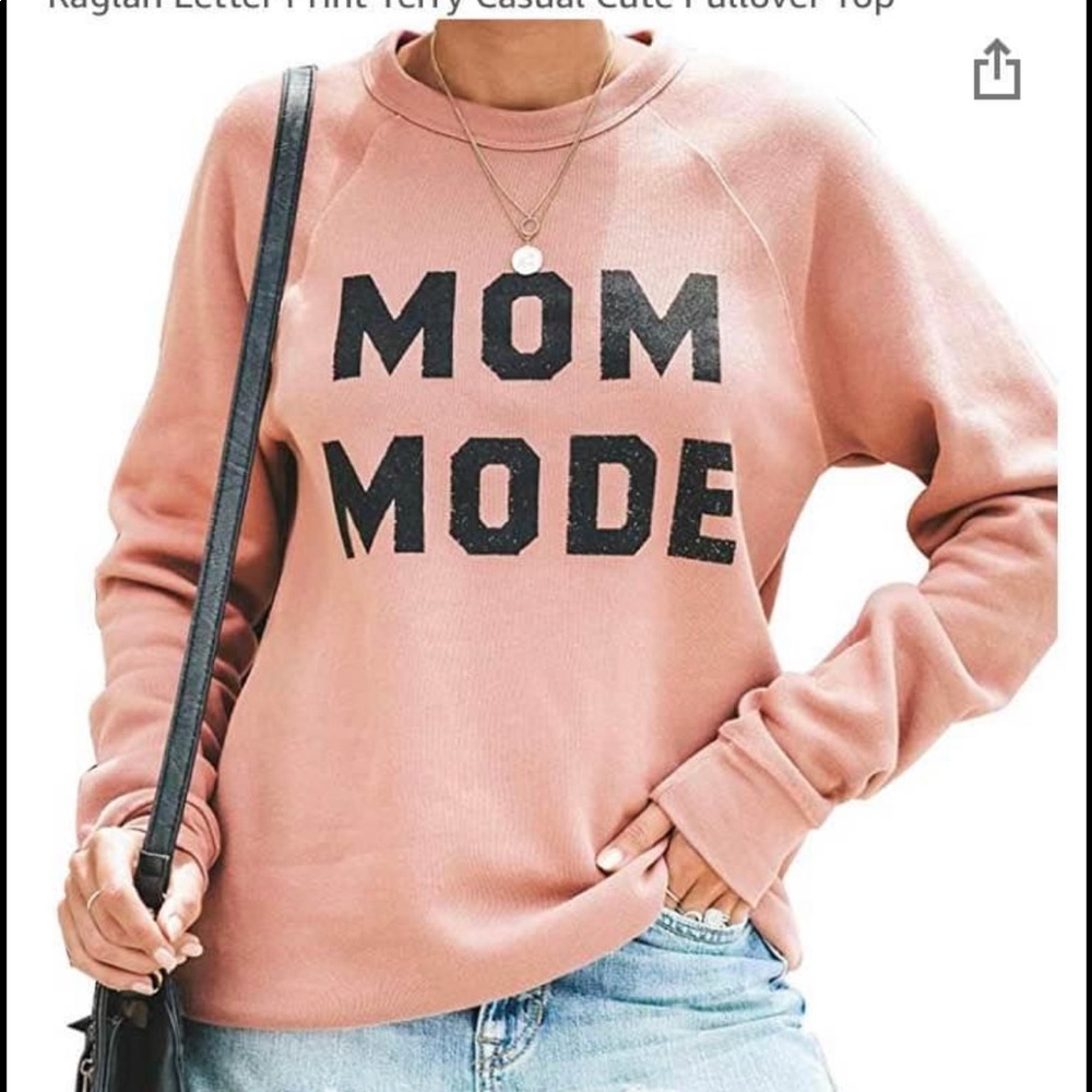 Mom mode sweatshirt size L